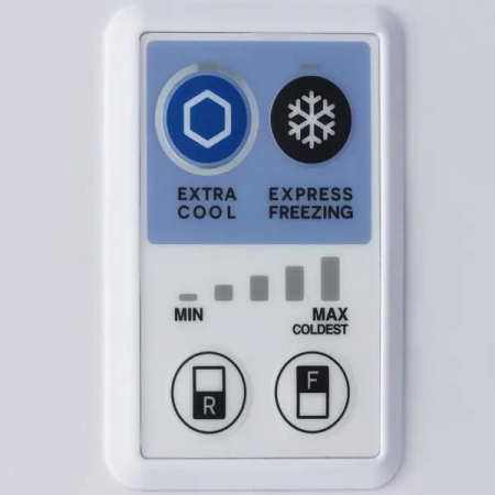 Холодильник Sharp SJ-XE55PMBE бежевый двухкамерный 388/148 л морозилка сверху, фото , изображение 3