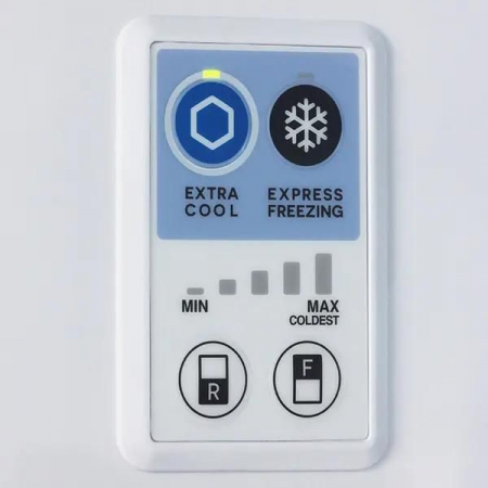 Холодильник Sharp SJXE55PMSL серебристый двухкамерный 388/148 л морозилка сверху, фото , изображение 4