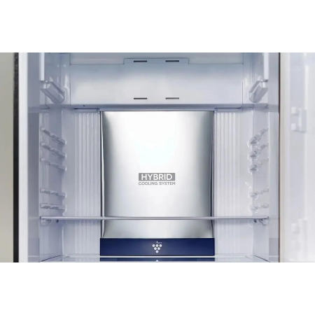 Холодильник Sharp SJ-XG55PMSL серебристый двухкамерный 394/162 л морозилка сверху, фото , изображение 10