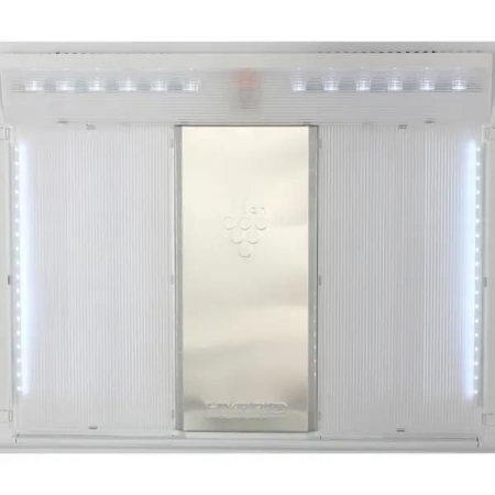 Холодильник Sharp SJ-FS97VBK черное стекло трёхкамерный 393/207 л морозилка снизу, фото , изображение 6