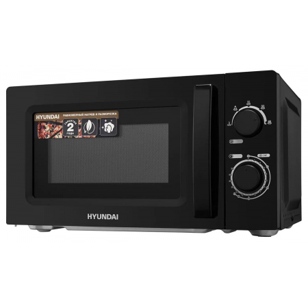 Микроволновая печь Hyundai HYM-M2008 черный, фото , изображение 3