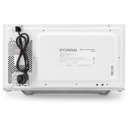 Микроволновая Печь Hyundai HYM-M2023 23л. 800Вт белый/хром, фото , изображение 12