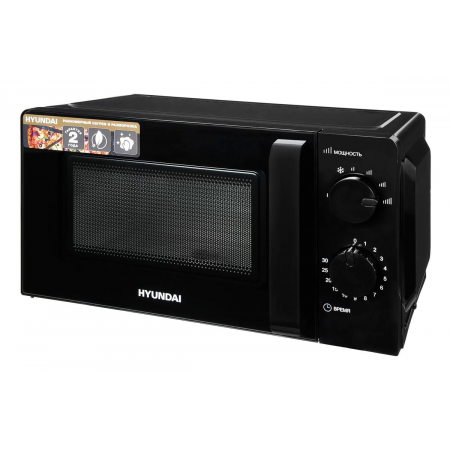 Микроволновая Печь Hyundai HYM-M2039 20л. 700Вт черный, фото , изображение 8