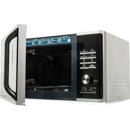 Микроволновая Печь Samsung MG23K3515AS 23л. 800Вт серебристый/черный, фото , изображение 2