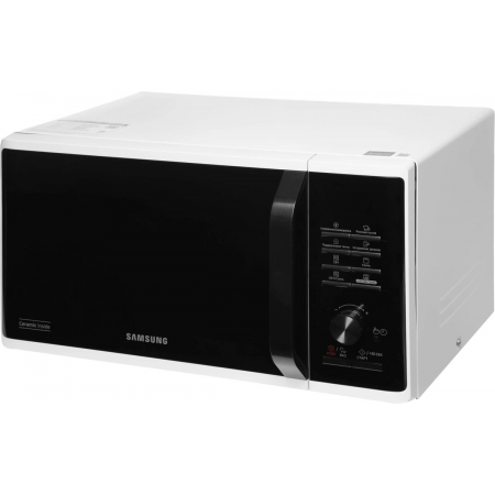 Микроволновая печь Samsung MG23K3515AW/BW, 800Вт, 23л, кнопки, поворотный механизм, белый/черный, фото , изображение 3