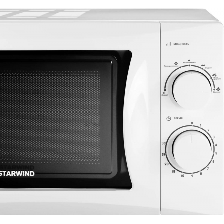 Микроволновая печь Starwind SMW3720 белый 20л 700Вт поворотный механизм, фото , изображение 11