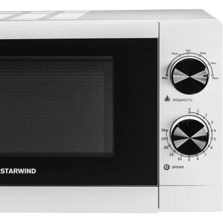 Микроволновая Печь Starwind SMW4020 20л. 700Вт белый, фото , изображение 9