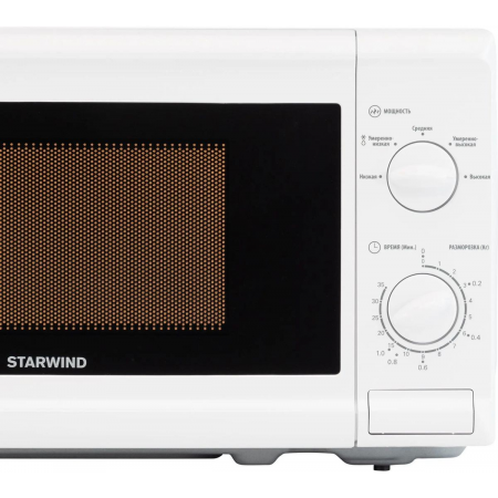 Микроволновая Печь Starwind SWM5920 20л. 700Вт белый, фото , изображение 12