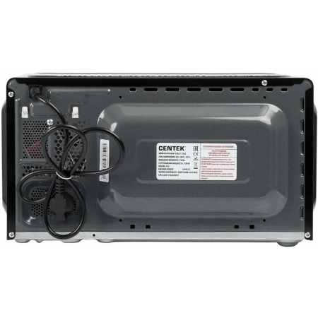 Микроволновая печь Centek CT-1562 черный 20л 700Вт кнопки, поворотный механизм, фото , изображение 5