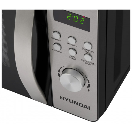 Микроволновая Печь Hyundai HYM-D2074 20л. 700Вт черный/серебристый, фото , изображение 17