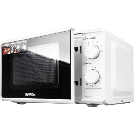 Микроволновая Печь Hyundai HYM-M2044 20л. 700Вт белый, фото , изображение 8