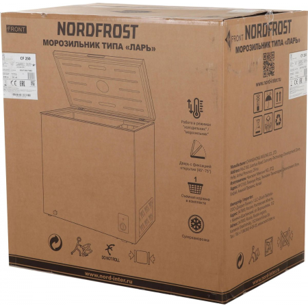 Морозильный ларь Nordfrost CF 250 белый 65Вт, фото , изображение 12