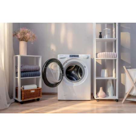 Стиральная машина Candy Smart Pro Inverter CSO4 276TWMB-07 белый, загрузка фронтальная 7 кг, 1200 об/мин., класс: А, фото , изображение 8