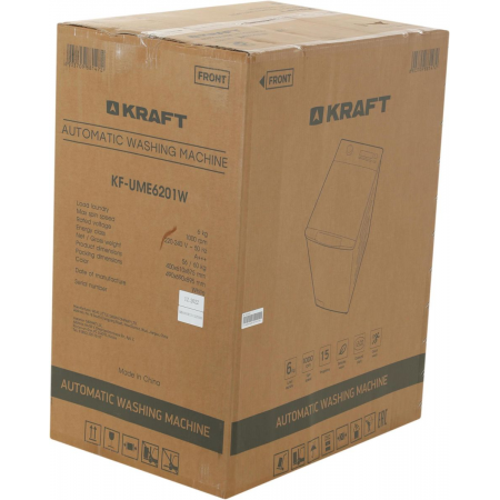Стиральная машина KRAFT KF-UME6201W, фото , изображение 32