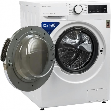 Стиральная машина CENTEK CT-1925, с фронтальной загрузкой, 12кг, 1400об/мин, инверторная, белый, фото , изображение 6