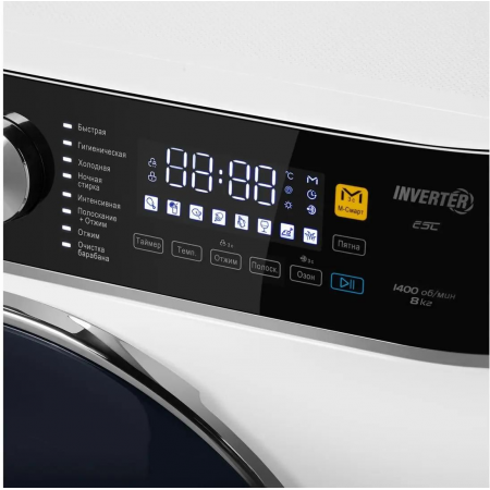 Стиральная машина с инвертором MAUNFELD MFWM148WH03, фото , изображение 24