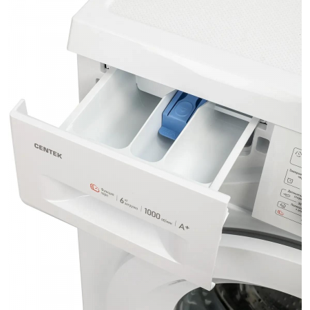 Стиральная машина Centek CT-1901 белый, загрузка фронтальная 6 кг, 1000 об/мин., класс: А+, фото , изображение 14