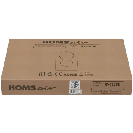 Электрическая варочная панель HOMSair HVC32BK, фото , изображение 9