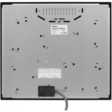 Электрическая варочная панель KORTING HK 62550 B, фото , изображение 4