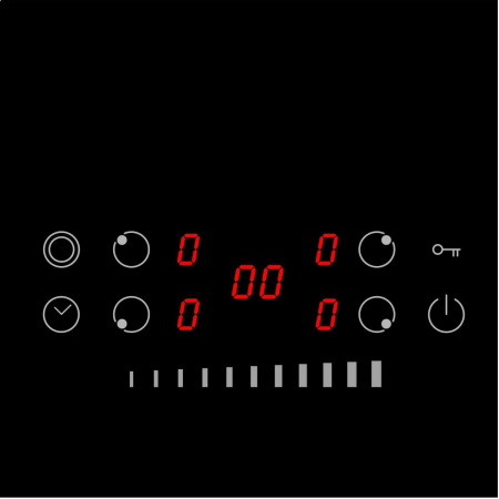 Электрическая варочная панель KORTING HK 62550 B, фото , изображение 5