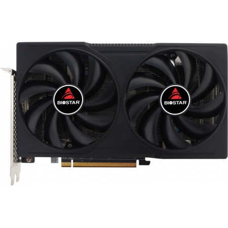 Видеокарта Biostar PCI-E 4.0 VA76S6RM81 RX7600 OC AMD Radeon RX 7600 8Gb 128bit GDDR6 2318/18000 HDMIx1 DPx3 HDCP Ret, фото 