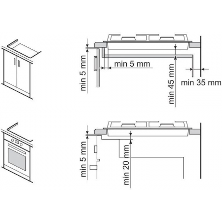 Газовая варочная панель GEFEST СГ СВН 2230 К3, фото , изображение 6