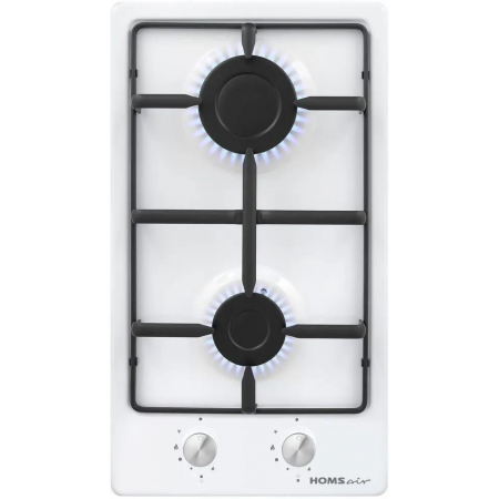 Газовая варочная панель HOMSAIR HGE323GCWH, белый, фото , изображение 4