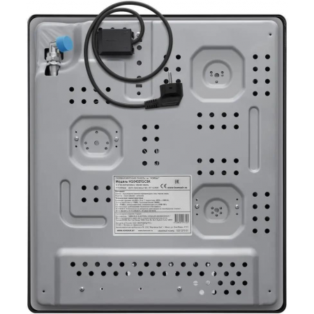 Газовая варочная панель HOMSAIR HGE433TGCBK, черный, фото , изображение 5