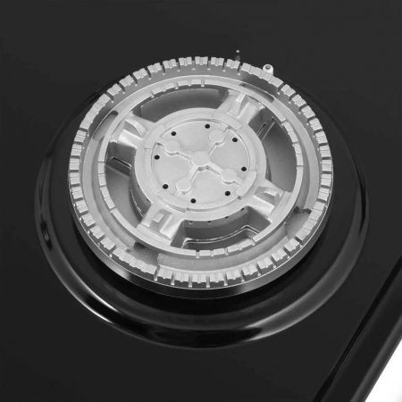 Газовая варочная панель HOMSAIR HGE433TGCBK, черный, фото , изображение 10