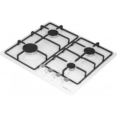 Газовая варочная панель HOMSAIR HGE643WH, белый, фото , изображение 4