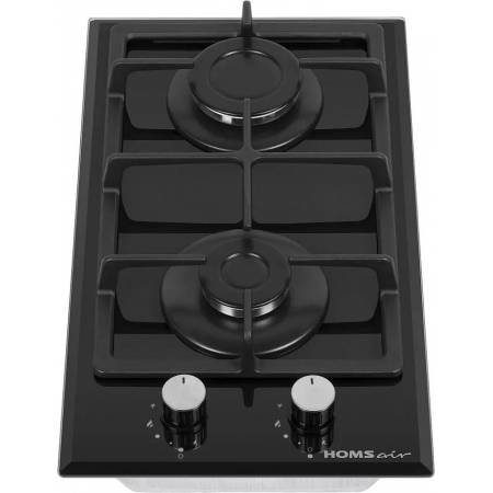 Газовая варочная панель HOMSAIR HGG323GCBK, черный, фото , изображение 2