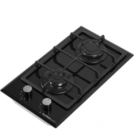 Газовая варочная панель HOMSAIR HGG323GCBK, черный, фото , изображение 3