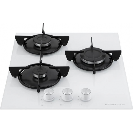 Газовая варочная панель HOMSAIR HGG431WH, белый, фото , изображение 2
