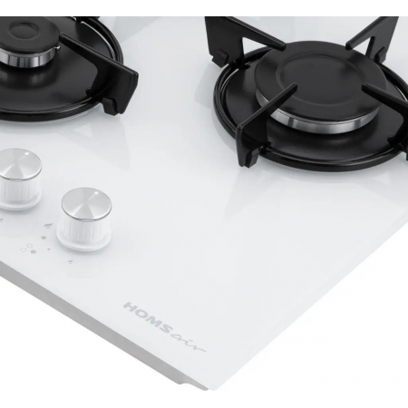 Газовая варочная панель HOMSAIR HGG431WH, белый, фото , изображение 6