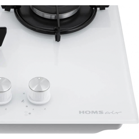 Газовая варочная панель HOMSAIR HGG431WH, белый, фото , изображение 7