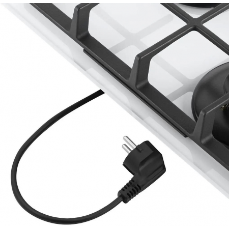 Газовая варочная панель HOMSAIR HGG433WH, белый, фото , изображение 9