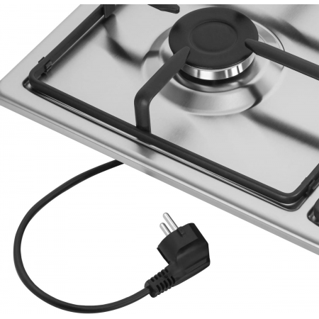 Газовая варочная панель HOMSAIR HGS643GS, серебристый, фото , изображение 12