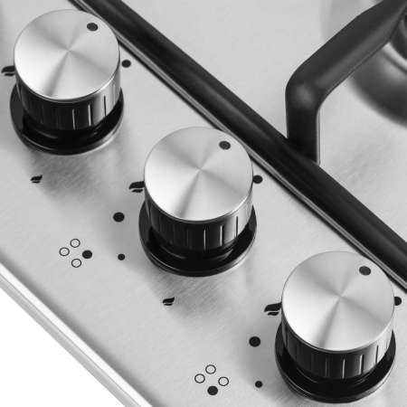 Газовая варочная панель HOMSAIR HGS643GS, серебристый, фото , изображение 8