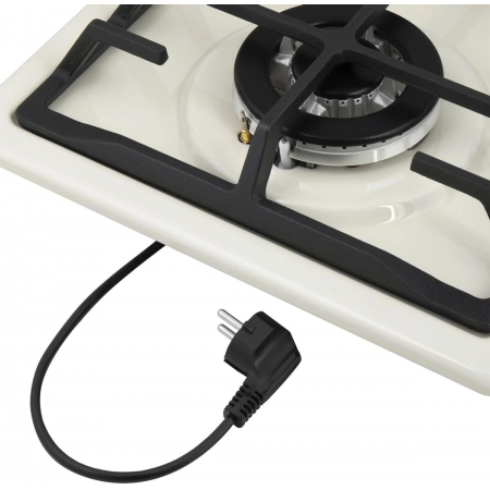 Газовая варочная поверхность Maunfeld EGHE.32.63CBG/G бежевый, фото , изображение 12