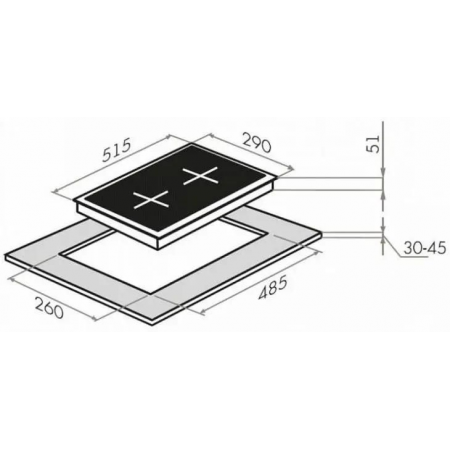 Газовая варочная панель MAUNFELD EGHE.32.63CB/G, фото , изображение 21