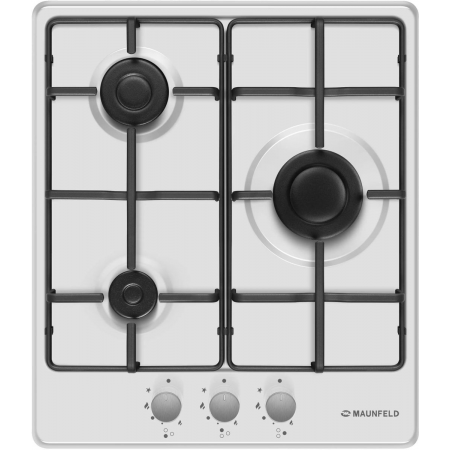 Газовая варочная панель MAUNFELD EGHE.43.3STS-EW, белый, фото , изображение 2
