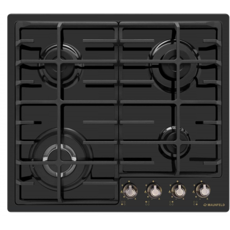 Газовая варочная поверхность Maunfeld EGHE.64.63CB.R/G черный, фото , изображение 2