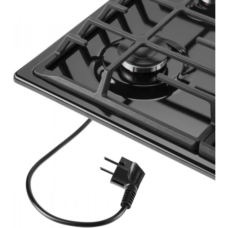 Газовая варочная поверхность Maunfeld EGHE.64.63CB.R/G черный, фото , изображение 11