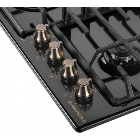 Газовая варочная поверхность Maunfeld EGHE.64.63CB.R/G черный, фото , изображение 5