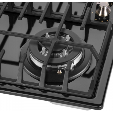 Газовая варочная поверхность Maunfeld EGHE.64.63CB.R/G черный, фото , изображение 10