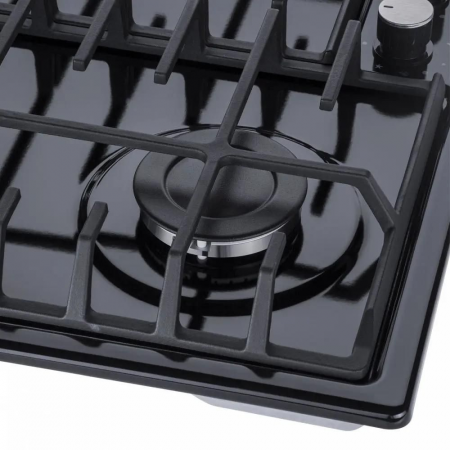 Газовая варочная панель MAUNFELD EGHE.64.6CB/G, черный, фото , изображение 9