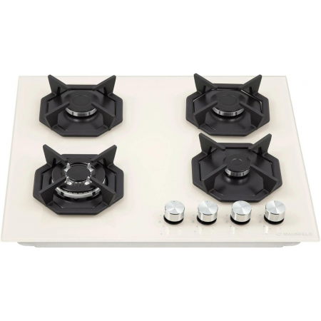 Газовая варочная поверхность Maunfeld EGHG.64.23CBG/G бежевый, фото , изображение 4