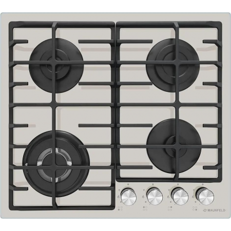 Газовая варочная панель MAUNFELD EGHG.64.63CBG/G, бежевый, фото , изображение 2