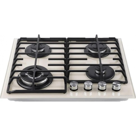 Газовая варочная панель MAUNFELD EGHG.64.63CBG/G, бежевый, фото , изображение 3
