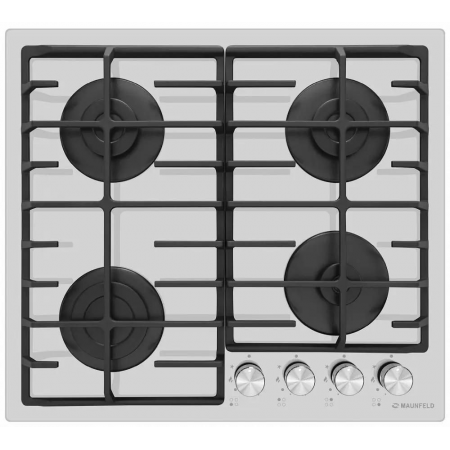 Газовая варочная панель MAUNFELD EGHG.64.6CW/G, белый, фото , изображение 2